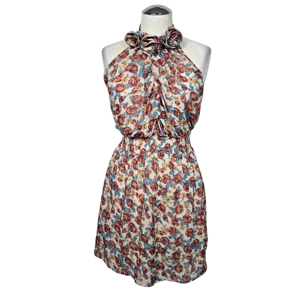 Poetry Clothing Floral Sleeveless Dress S